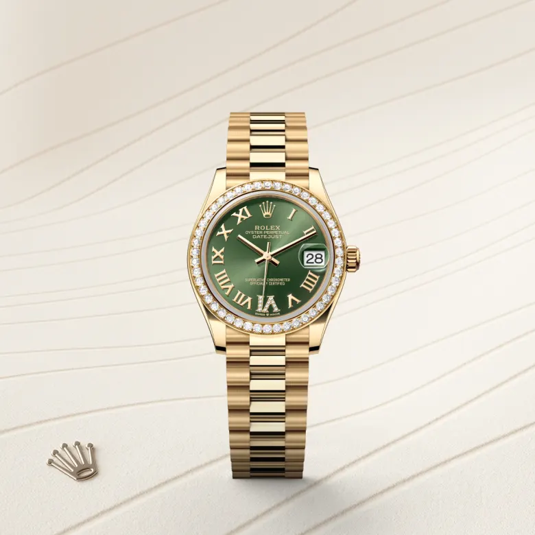 Rolex Datejust in ทองคำ 18 กะรัต, M278288RBR-0024 - Pendulum