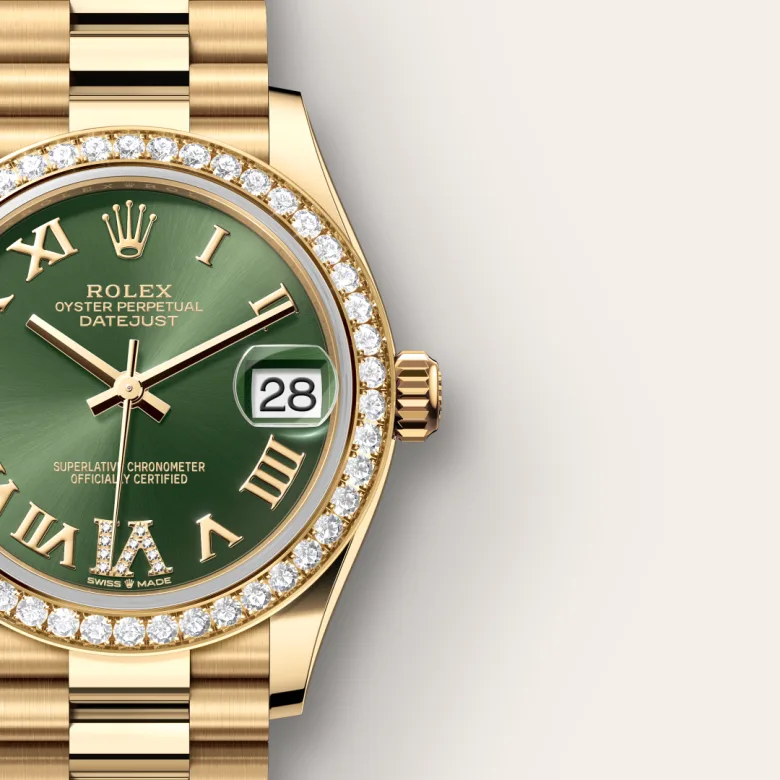 Rolex Datejust in ทองคำ 18 กะรัต, M278288RBR-0024 - Pendulum