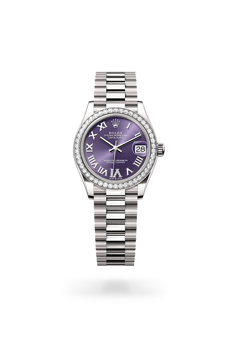 Rolex Datejust in ทองคำขาว 18 กะรัต, M278289RBR-0019 - Pendulum