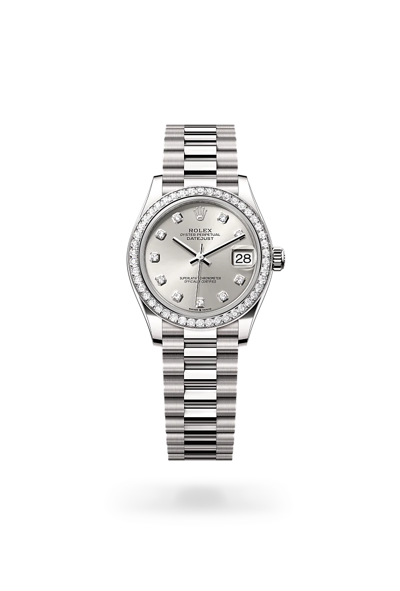 Rolex Datejust in ทองคำขาว 18 กะรัต, M278289RBR-0021 - Pendulum