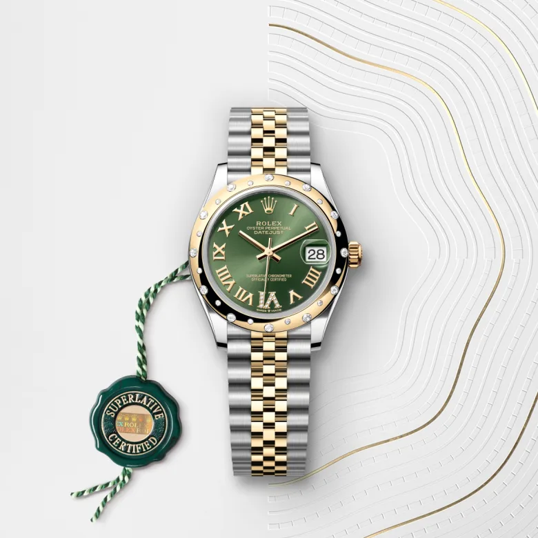 Rolex Datejust in Yellow Rolesor - การผสมผสานระหว่าง Oystersteel และทองคำ, M278343RBR-0016 - Pendulum