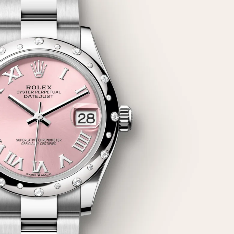 Rolex Datejust in White Rolesor - combination of Oystersteel and white gold, M278344RBR-0021 - Pendulum