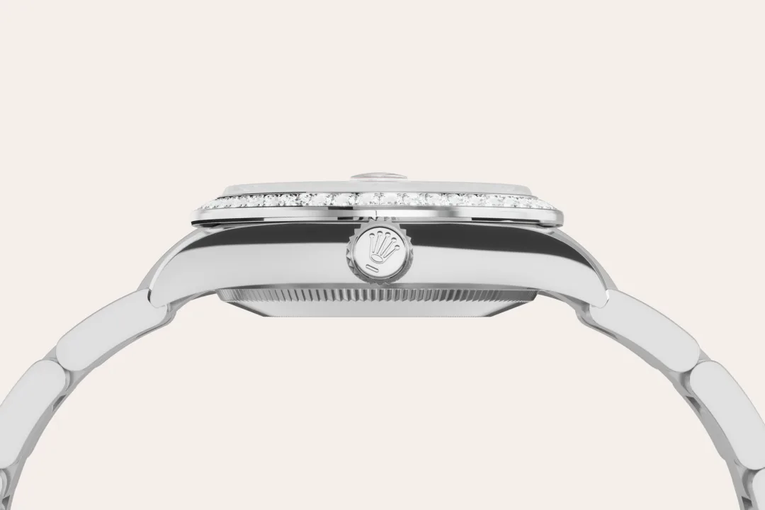 Rolex Datejust in White Rolesor - combination of Oystersteel and white gold, M278384RBR-0035 - Pendulum Rolex Datejust in White Rolesor - combination of Oystersteel and white gold, M278384RBR-0035 - Pendulum