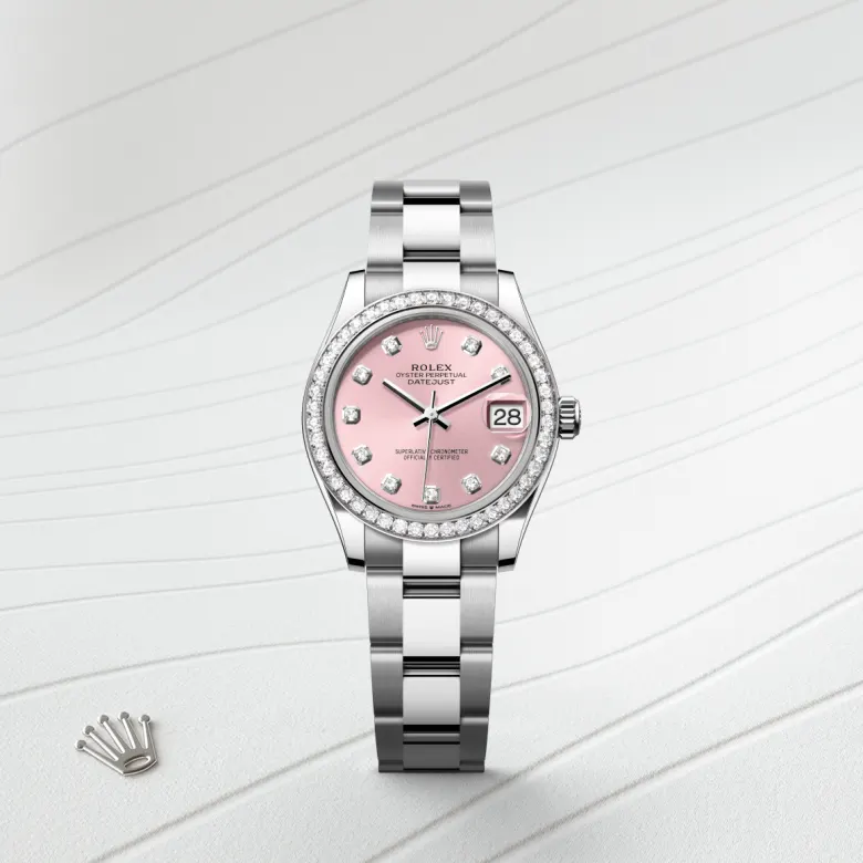 Rolex Datejust in White Rolesor - combination of Oystersteel and white gold, M278384RBR-0035 - Pendulum