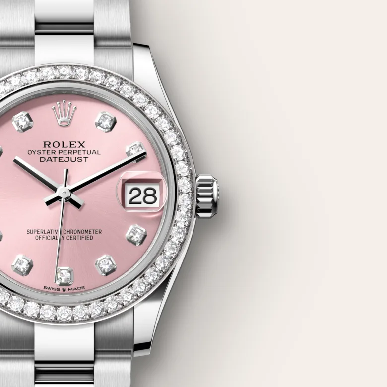 Rolex Datejust in White Rolesor - combination of Oystersteel and white gold, M278384RBR-0035 - Pendulum