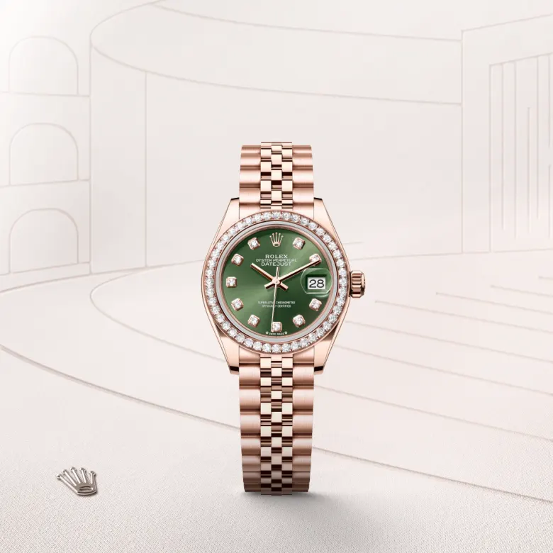 Rolex Lady-Datejust in 18 ct Everose gold, M279135RBR-0015 - Pendulum