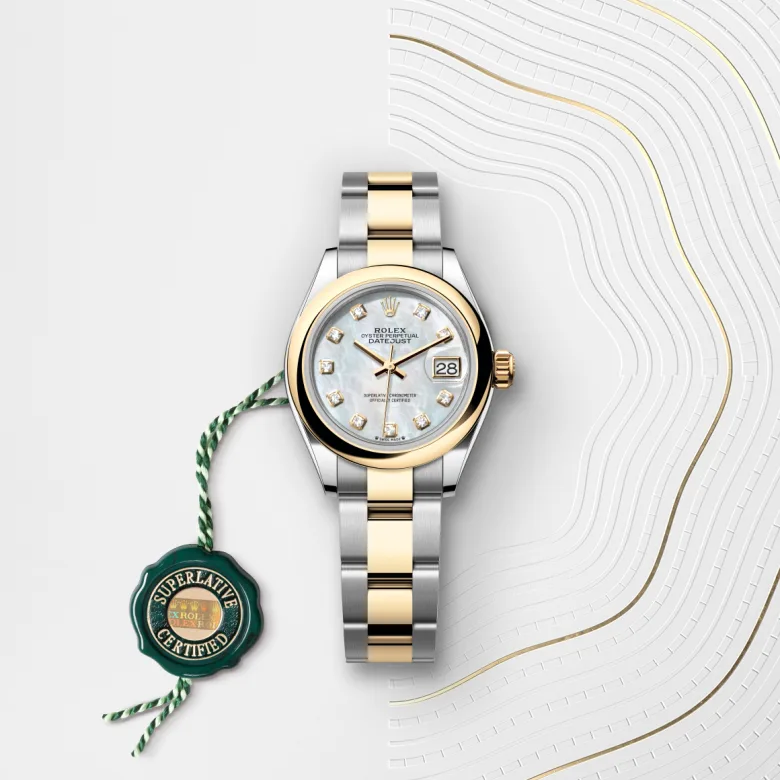 Rolex Lady-Datejust in Yellow Rolesor - combination of Oystersteel and yellow gold, M279163-0014 - Pendulum