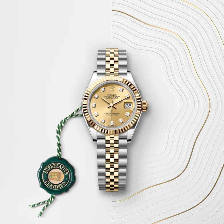 Rolex Lady-Datejust in Yellow Rolesor - combination of Oystersteel and yellow gold, M279173-0011 - Pendulum
