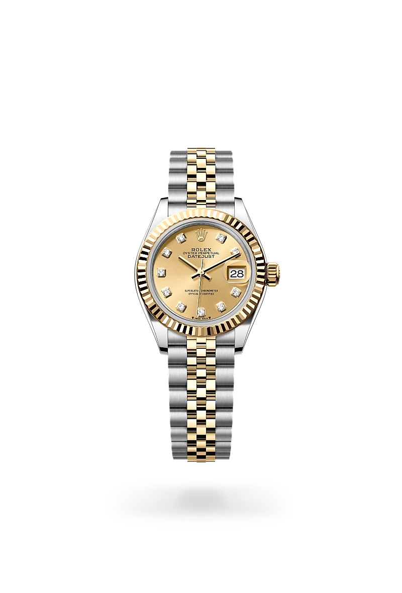 Rolex Lady-Datejust in Yellow Rolesor - การผสมผสานระหว่าง Oystersteel และทองคำ, M279173-0011 - Pendulum