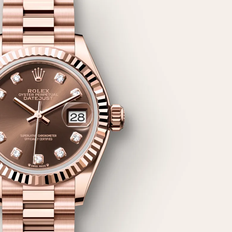 Rolex Lady-Datejust in Everose gold 18 กะรัต, M279175-0016 - Pendulum