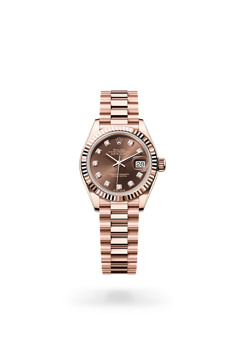 Rolex Lady-Datejust in Everose gold 18 กะรัต, M279175-0016 - Pendulum