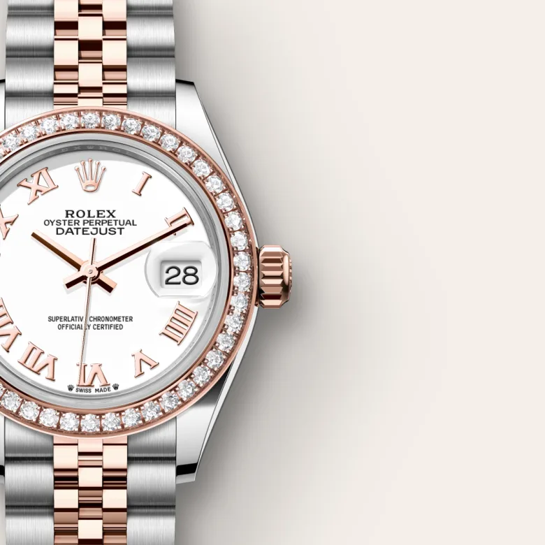 Rolex Lady-Datejust in Everose Rolesor - การผสมผสานระหว่าง Oystersteel และเอเวอร์โรสโกลด์, M279381RBR-0021 - Pendulum