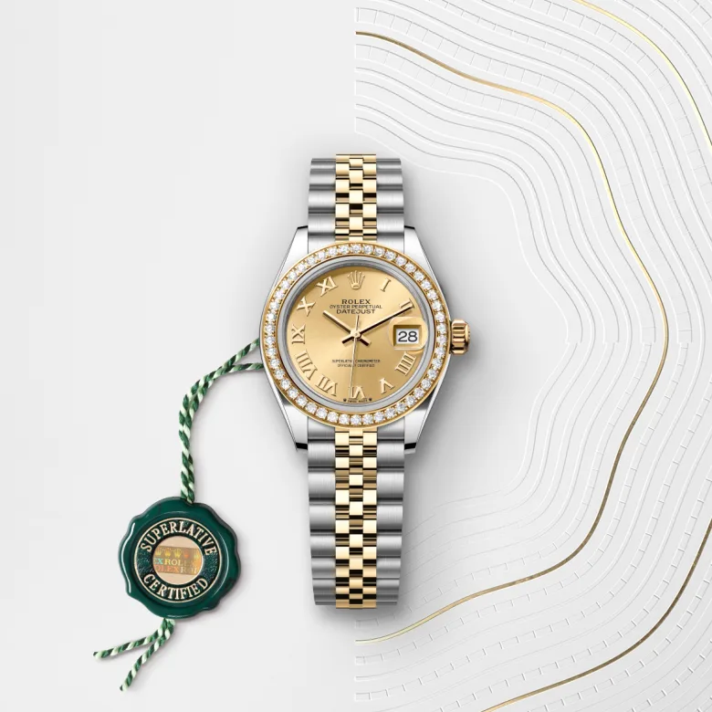 Rolex Lady-Datejust in Yellow Rolesor - การผสมผสานระหว่าง Oystersteel และทองคำ, M279383RBR-0009 - Pendulum