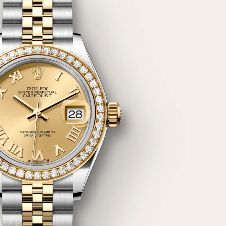 Rolex Lady-Datejust in Yellow Rolesor - การผสมผสานระหว่าง Oystersteel และทองคำ, M279383RBR-0009 - Pendulum