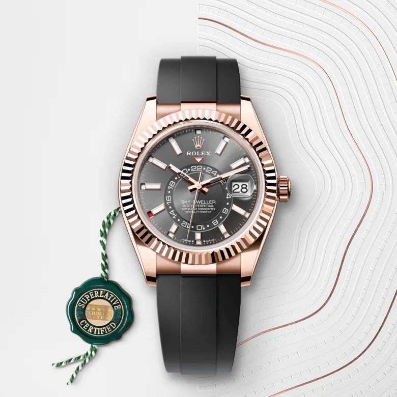 Rolex Sky-Dweller in Everose gold 18 กะรัต, M336235-0004 - Pendulum