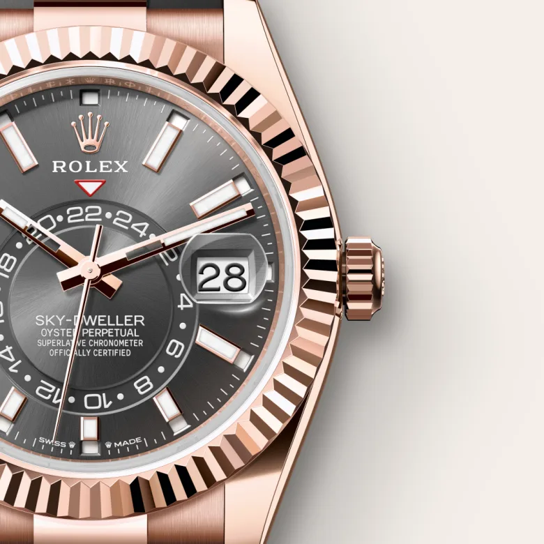 Rolex Sky-Dweller in Everose gold 18 กะรัต, M336235-0004 - Pendulum
