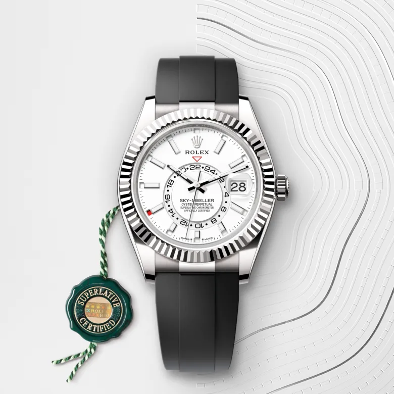 Rolex Sky-Dweller in ทองคำขาว 18 กะรัต, M336239-0003 - Pendulum