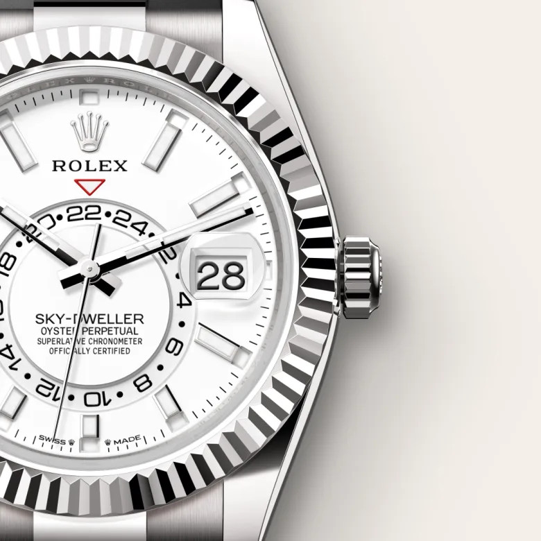 Rolex Sky-Dweller in ทองคำขาว 18 กะรัต, M336239-0003 - Pendulum