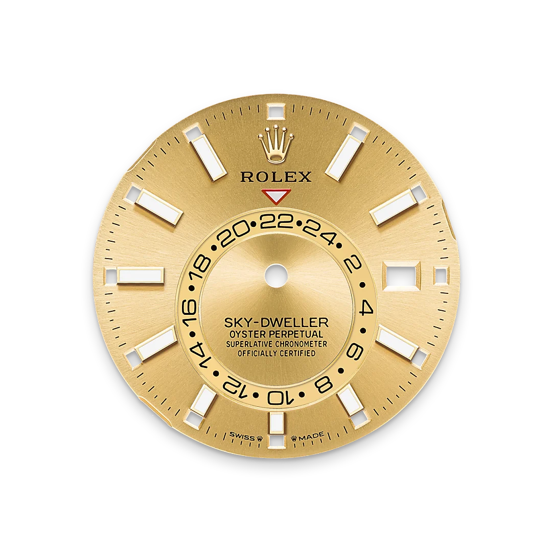 Rolex Sky-Dweller in Yellow Rolesor - การผสมผสานระหว่าง Oystersteel และทองคำ, M336933-0001 - Pendulum Rolex Sky-Dweller in Yellow Rolesor - การผสมผสานระหว่าง Oystersteel และทองคำ, M336933-0001 - Pendulum