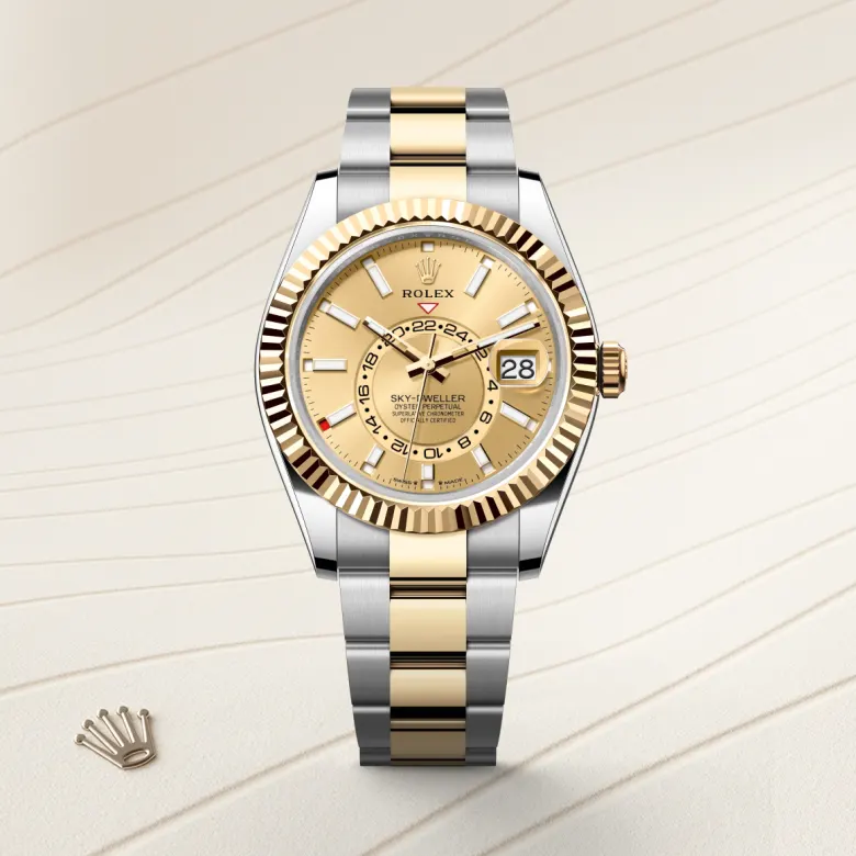 Rolex Sky-Dweller in Yellow Rolesor - การผสมผสานระหว่าง Oystersteel และทองคำ, M336933-0001 - Pendulum