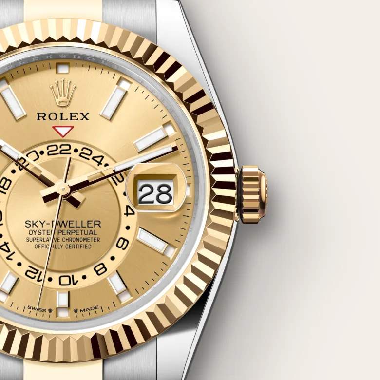 Rolex Sky-Dweller in Yellow Rolesor - การผสมผสานระหว่าง Oystersteel และทองคำ, M336933-0001 - Pendulum