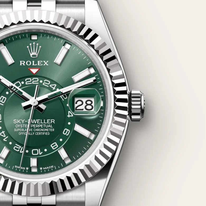 Rolex Sky-Dweller in White Rolesor - combination of Oystersteel and white gold, M336934-0002 - Pendulum