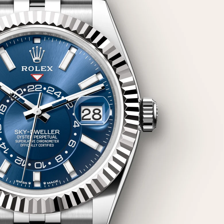 Rolex Sky-Dweller in White Rolesor - combination of Oystersteel and white gold, M336934-0006 - Pendulum