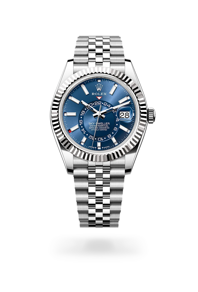 Rolex Sky-Dweller in White Rolesor - การผสมผสานระหว่าง Oystersteel และทองคำขาว, M336934-0006 - Pendulum