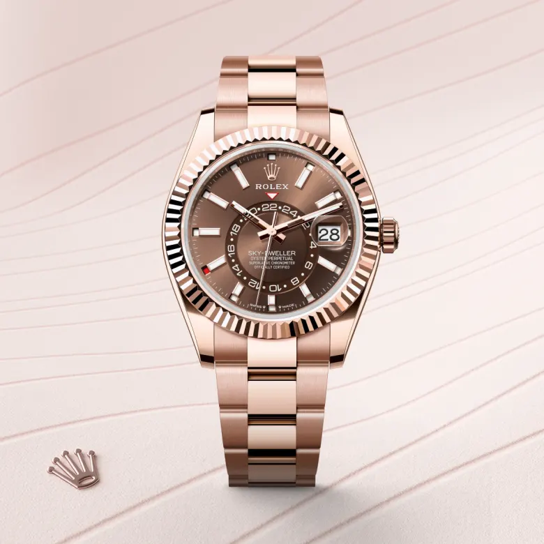 Rolex Sky-Dweller in 18 ct Everose gold, M336935-0002 - Pendulum