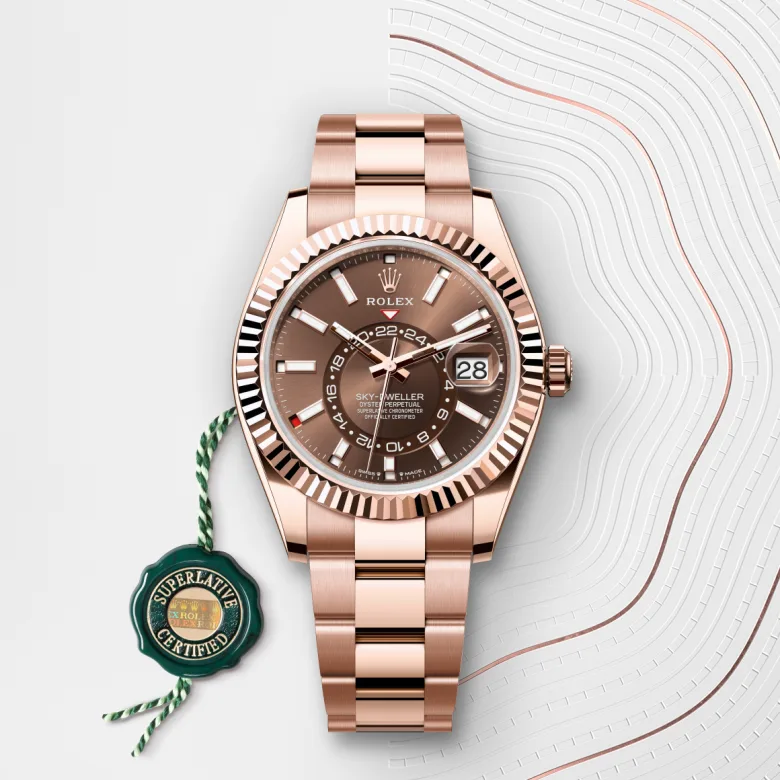 Rolex Sky-Dweller in 18 ct Everose gold, M336935-0002 - Pendulum
