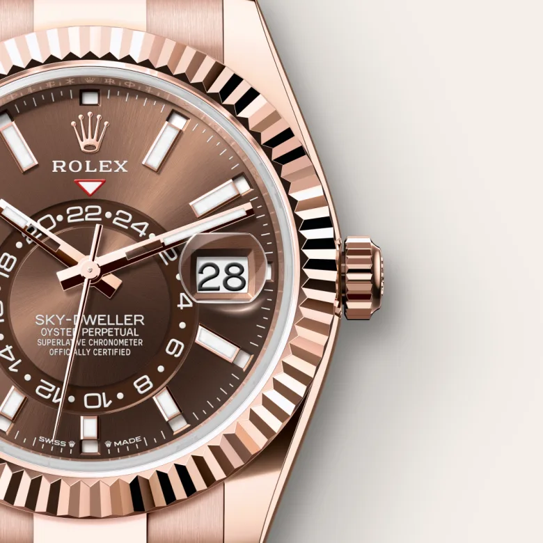 Rolex Sky-Dweller in 18 ct Everose gold, M336935-0002 - Pendulum