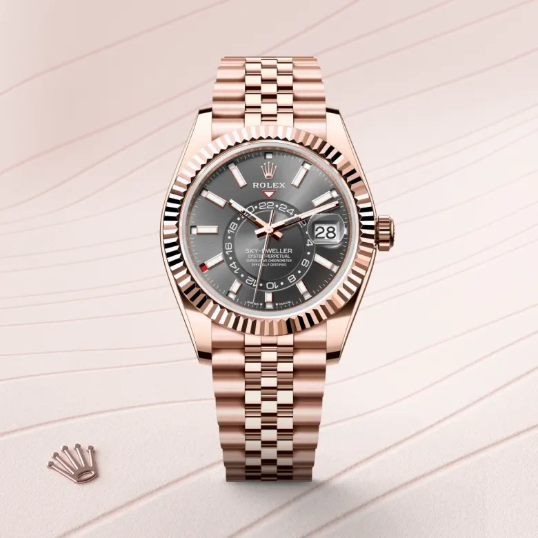 Rolex Sky-Dweller in Everose gold 18 กะรัต, M336935-0008 - Pendulum