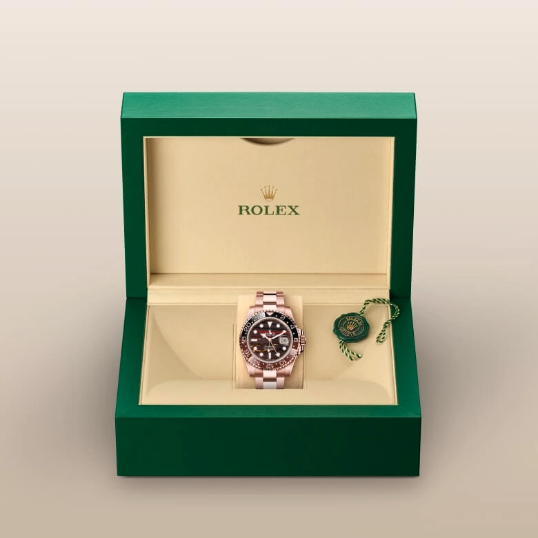 Rolex GMT-Master II in 18 ct Everose gold, M126715CHNR-0002 - Pendulum