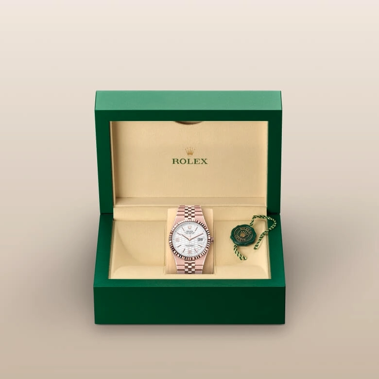 Rolex Land-Dweller in Everose gold 18 กะรัต, M127335-0001 - Pendulum