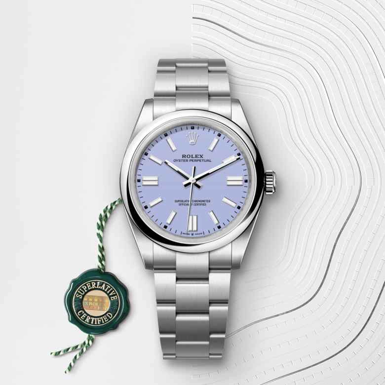 Rolex Oyster Perpetual in Oystersteel, M134300-0012 - Pendulum