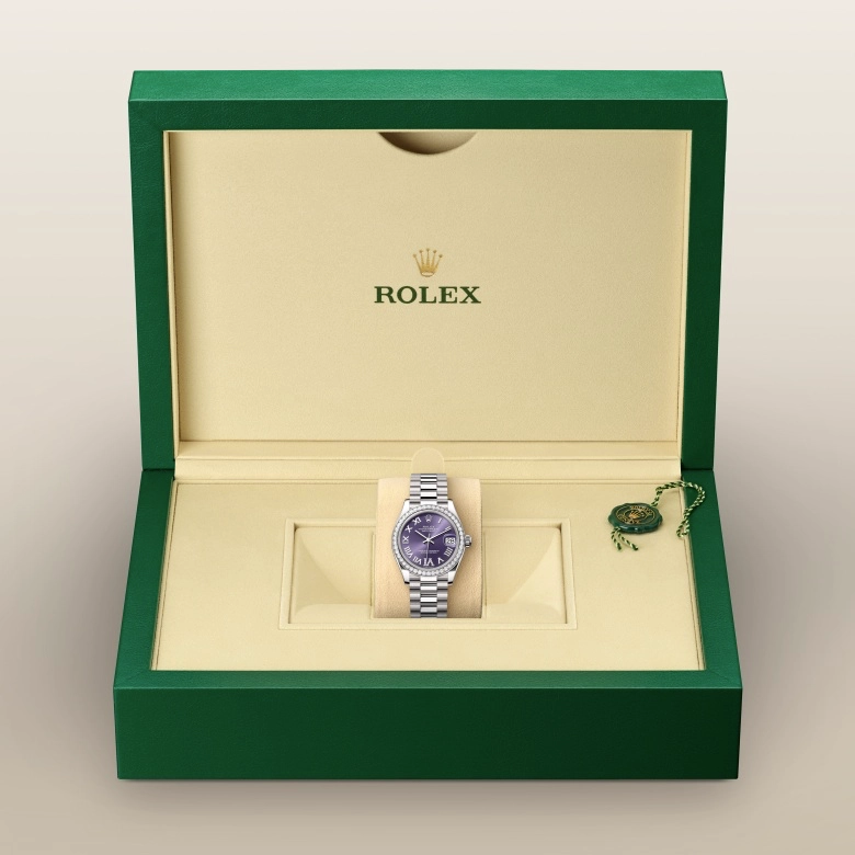 Rolex Datejust in ทองคำขาว 18 กะรัต, M278289RBR-0019 - Pendulum