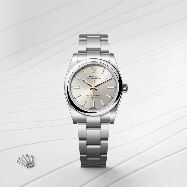 Rolex Oyster Perpetual in Oystersteel, M124200-0001 - Pendulum