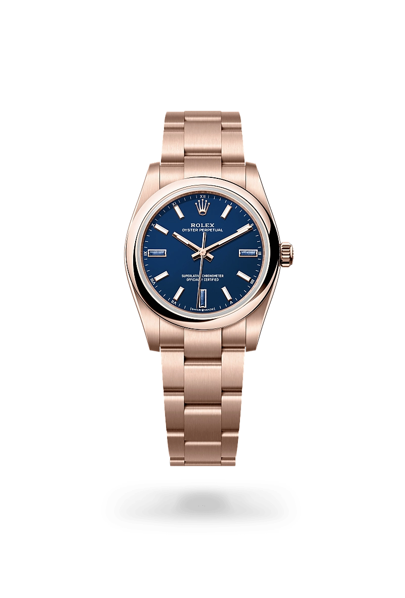 Rolex Oyster Perpetual in Everose gold 18 กะรัต, M124205-0002 - Pendulum Rolex Oyster Perpetual in Everose gold 18 กะรัต, M124205-0002 - Pendulum