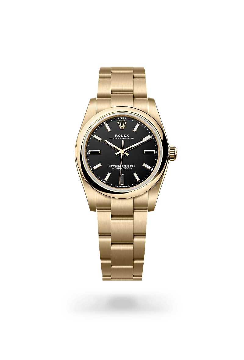 Rolex Oyster Perpetual in ทองคำ 18 กะรัต, M124208-0001 - Pendulum Rolex Oyster Perpetual in ทองคำ 18 กะรัต, M124208-0001 - Pendulum