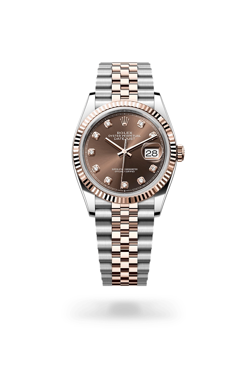 Rolex Datejust in Everose Rolesor - การผสมผสานระหว่าง Oystersteel และ Everose gold, M126231-0053 - Pendulum Rolex Datejust in Everose Rolesor - การผสมผสานระหว่าง Oystersteel และ Everose gold, M126231-0053 - Pendulum