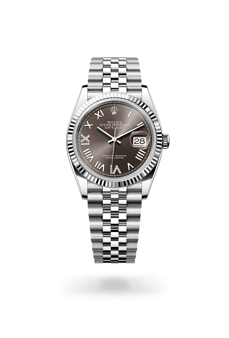 Rolex Datejust in White Rolesor - การผสมผสานระหว่าง Oystersteel และทองคำขาว, M126234-0071 - Pendulum Rolex Datejust in White Rolesor - การผสมผสานระหว่าง Oystersteel และทองคำขาว, M126234-0071 - Pendulum