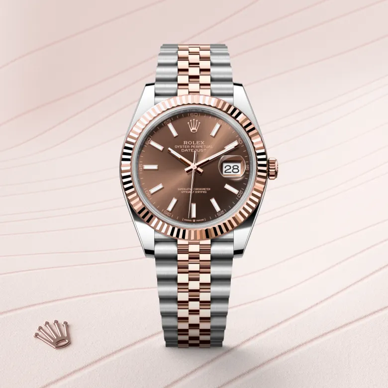 Rolex Datejust in Everose Rolesor - การผสมผสานระหว่าง Oystersteel และ Everose gold, M126331-0002 - Pendulum