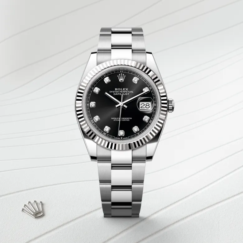 Rolex Datejust in White Rolesor - combination of Oystersteel and white gold, M126334-0011 - Pendulum