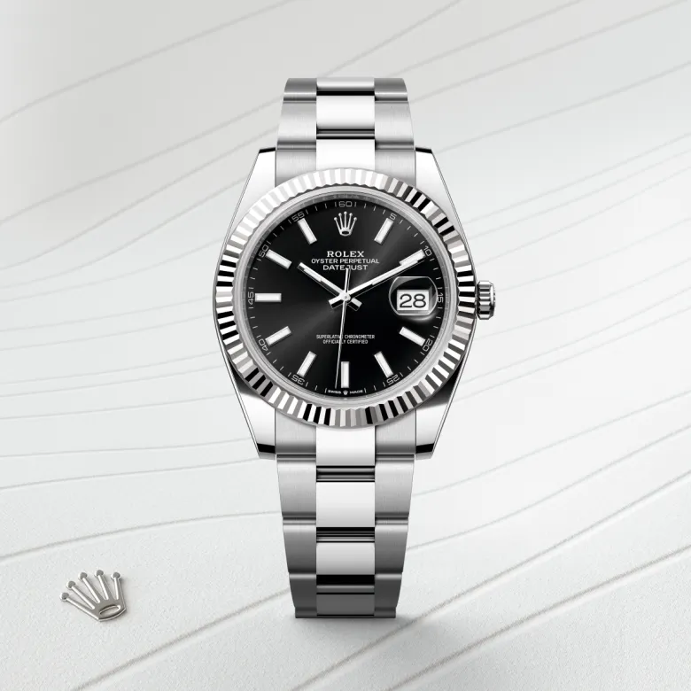 Rolex Datejust in White Rolesor - combination of Oystersteel and white gold, M126334-0017 - Pendulum