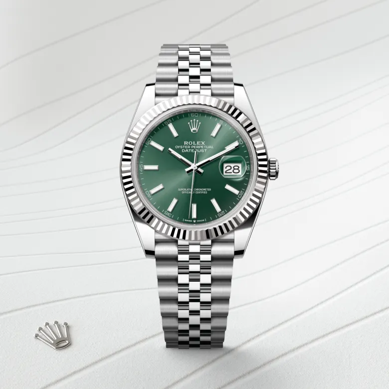 Rolex Datejust in White Rolesor - combination of Oystersteel and white gold, M126334-0028 - Pendulum
