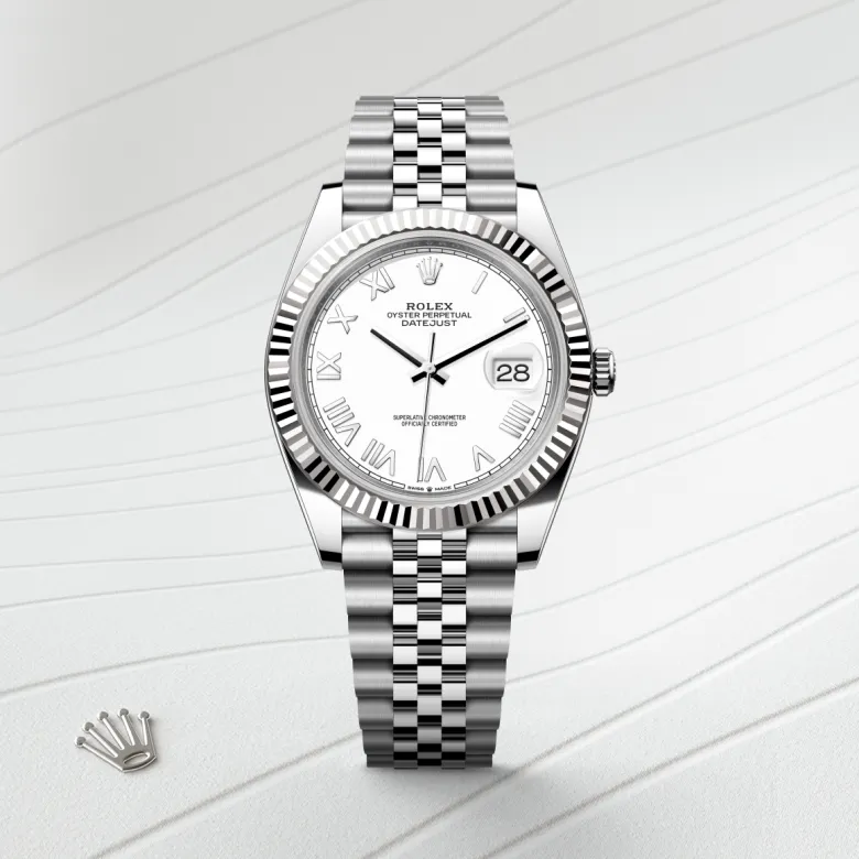 Rolex Datejust in White Rolesor - การผสมผสานระหว่าง Oystersteel และทองคำขาว, M126334-0036 - Pendulum