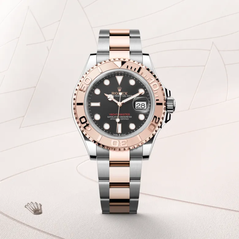 Rolex Yacht-Master in Everose Rolesor - การผสมผสานระหว่าง Oystersteel และ Everose gold, M126621-0002 - Pendulum