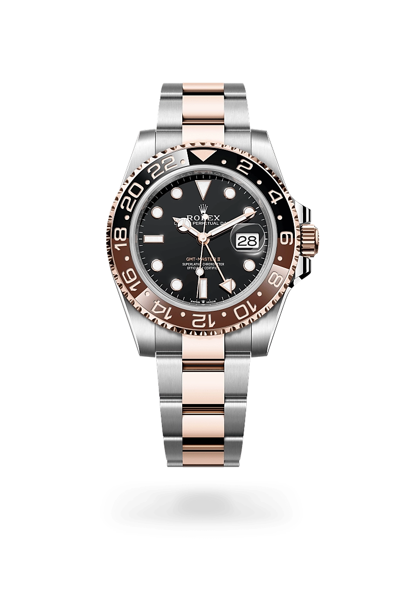 Rolex GMT-Master II in Everose Rolesor - การผสมผสานระหว่าง Oystersteel และ Everose gold, M126711CHNR-0002 - Pendulum Rolex GMT-Master II in Everose Rolesor - การผสมผสานระหว่าง Oystersteel และ Everose gold, M126711CHNR-0002 - Pendulum