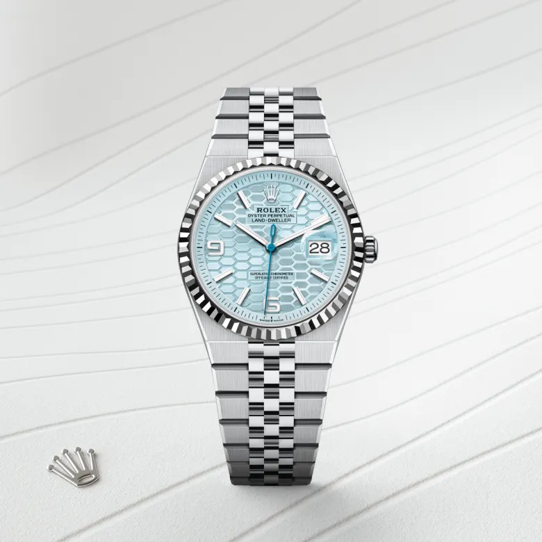 Rolex Land-Dweller in Platinum, M127236-0001 - Pendulum
