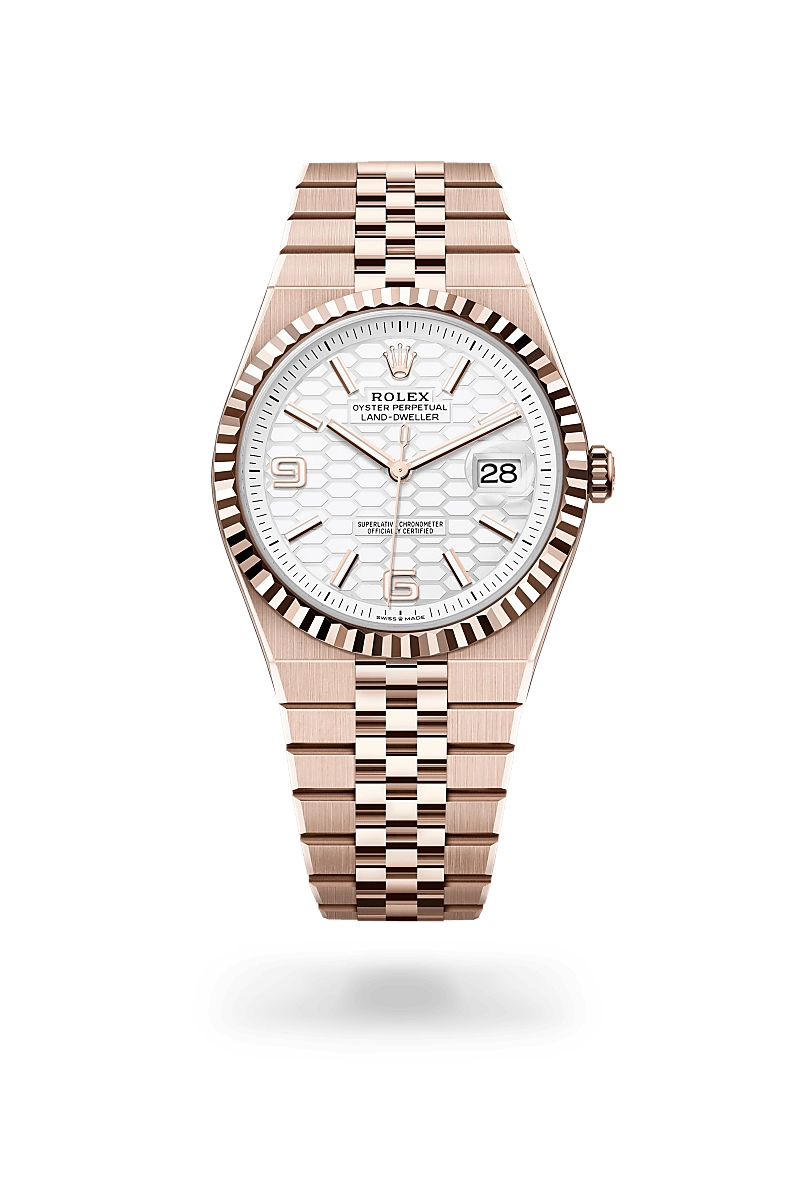 Rolex Land-Dweller in Everose gold 18 กะรัต, M127335-0001 - Pendulum Rolex Land-Dweller in Everose gold 18 กะรัต, M127335-0001 - Pendulum